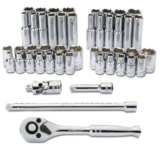 Titan Socket Set ¼ Drive  - 47 Piece