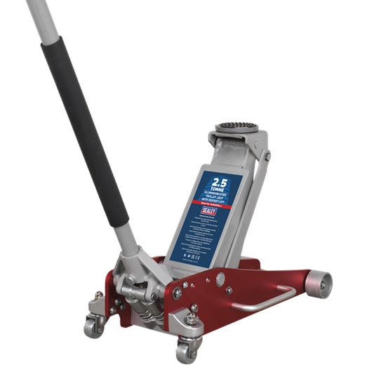 Trolley Jack Low Profile Aluminium 2.5 Tonne