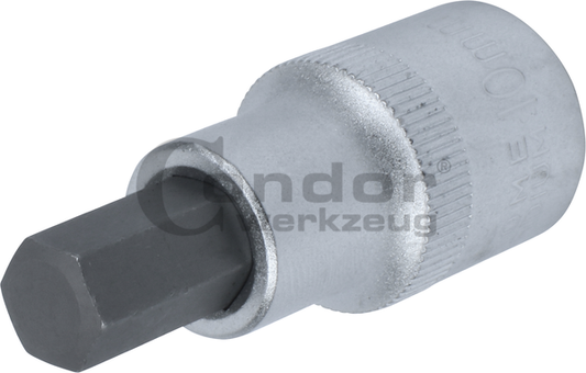 Hexagon Socket Bit 1/2", hexagon 10x55 mm