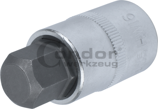 Hexagon Socket Bit 1/2", hexagon 16x55 mm