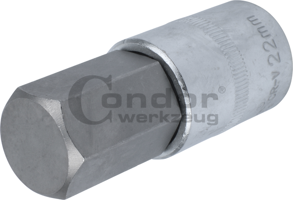 Hexagon Socket Bit 1/2", hexagon 22x55 mm