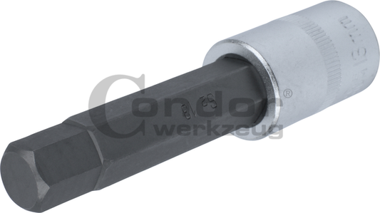 Hexagon Socket Bit 1/2", hexagon 13x100 mm