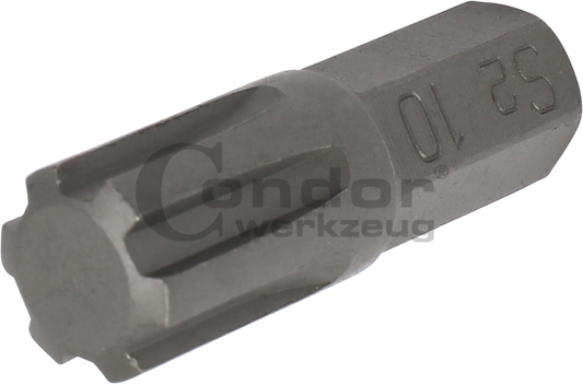 Ribe-Profile BitsBit, 8 mm hex, ribe-profile M10x30 mm