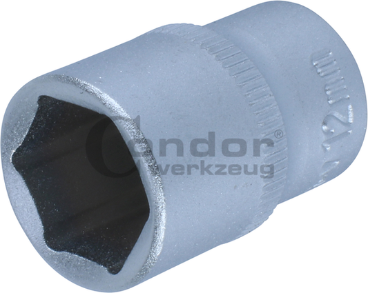 Hexagon SocketsSocket, 1/4", hexagon 12 mm