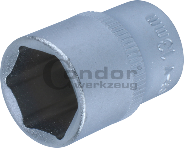 Hexagon SocketsSocket, 1/4", hexagon 13 mm