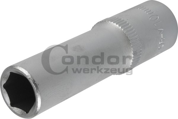 Hexagon SocketsSocket, 3/8", hexagon 10 mm, deep