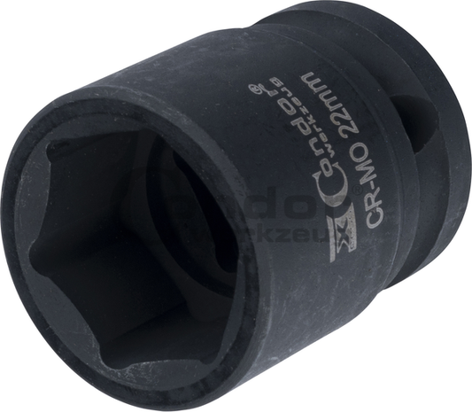 Hexagon Impact Socket 1/2", hexagon 22 mm