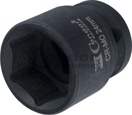 Hexagon Impact Socket 1/2", hexagon 24 mm