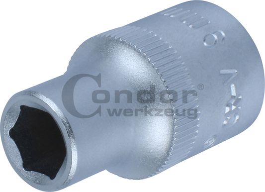 Hexagon SocketsSocket, 1/2", hexagon 12 mm, deep