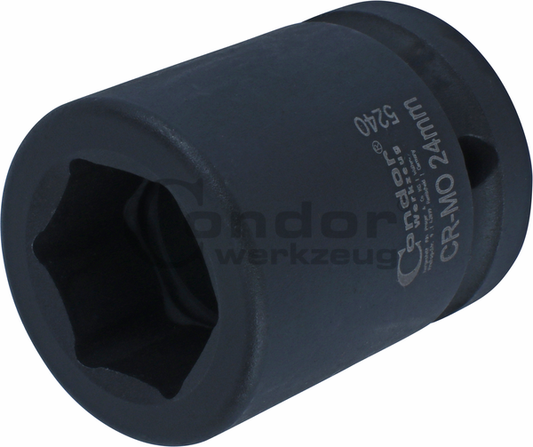 Hexagon Impact Socket 3/4", hexagon 27 mm