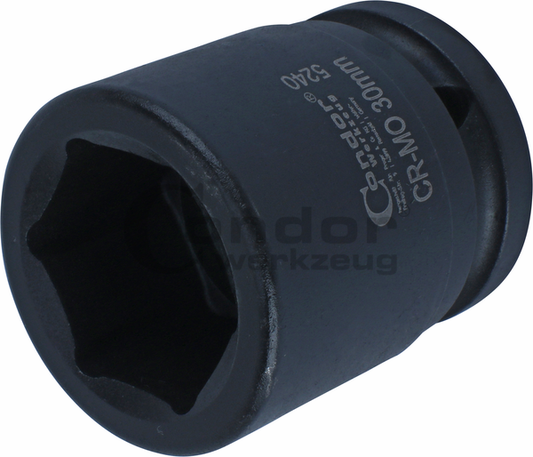 Hexagon Impact Socket 3/4", hexagon 30 mm