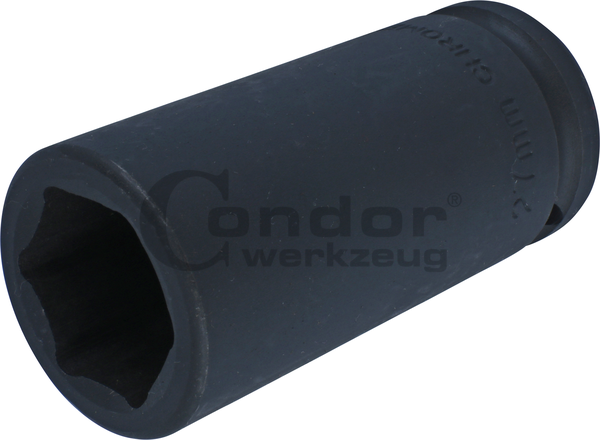 Hexagon Impact Socket 3/4", hexagon 27 mm, deep