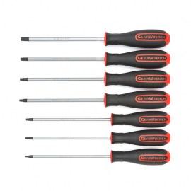 GearWrench7Pc Torx Dual Material Screwdriver Set 6 Blades