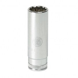 GearWrenchDeep Metric Socket 1/4in Drive 6 Point 13mm