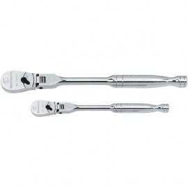 GearWrench2pc Full Polish Flex Handle Ratchet