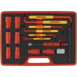 Signet15pc VDE Hex Key and Socket Set 1/2 Drive