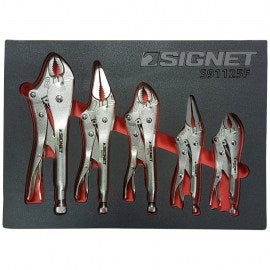 Signet5pc Locking Wrench Grip Set