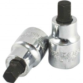 TridentShort Hex Bit Socket 3/8 Drive 3mm