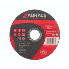 AbracsProflex 115x1mm Thin Cutting Disc 10pc T691121