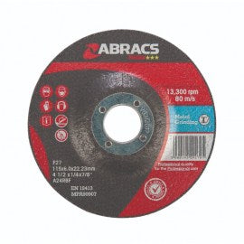 AbracsProflex 115x6mm Thin Grinding Disc 25pc T691210